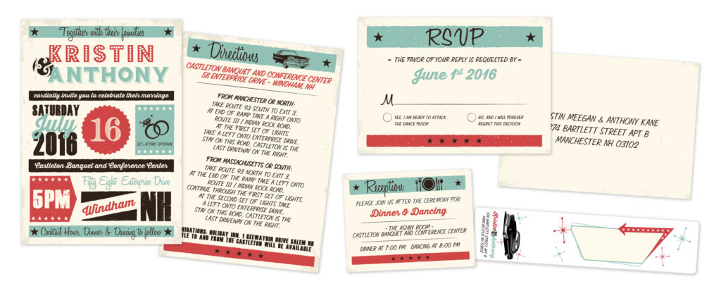 wedding stationary design