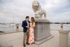 st augustine engagement session